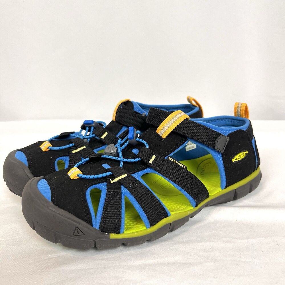 KEEN Newport H2 Kids Sandals Size US 5 EU 37 Blue Trail Hiking Gorpcore
